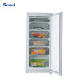185L Single Door Defrost Vertical Upright Freezer with 6 Drawers
